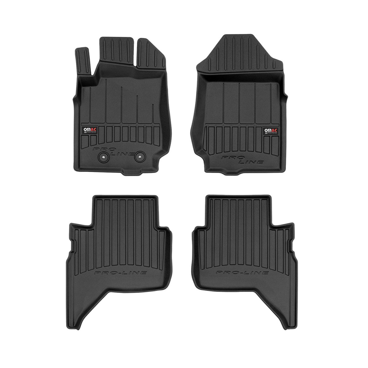 Ford Ranger Floor Mat - Omac - Proline Premium TPE - Black - '19-'23